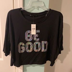 Fashion to Figure “be good” crop top